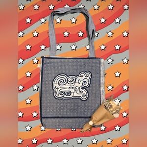 Stylish Navy Tote Bag